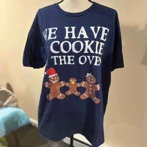 Pregnancy Christmas t-shirt